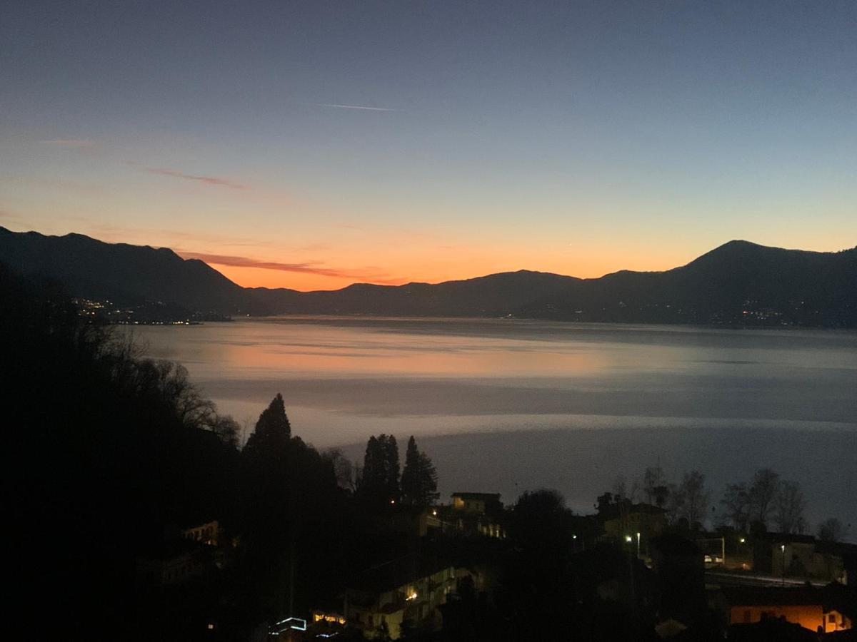 Casa Colmegna Mit Traumhaften See- Und Bergblick Luino Quarto foto