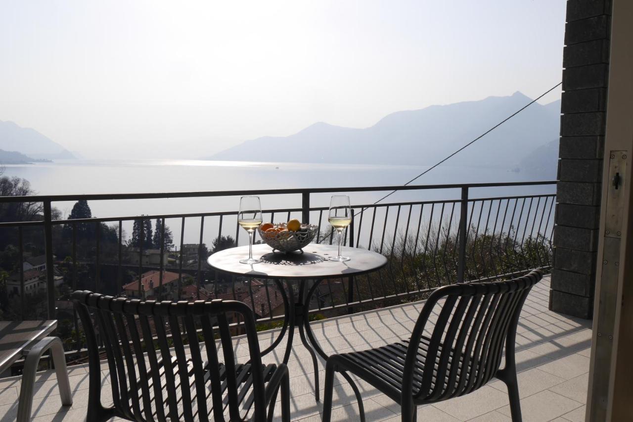 Casa Colmegna Mit Traumhaften See- Und Bergblick Luino Exterior foto